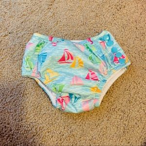 Baby girl swimmer diaper